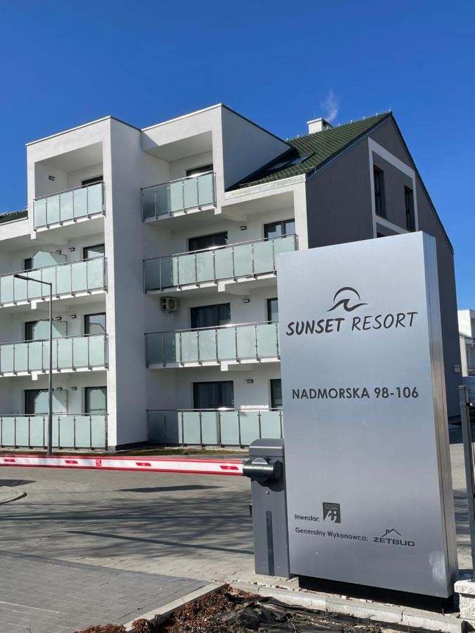 Sunset Resort Apartament Dziesiatka Przy Plazy Grzybowo  Exteriör bild