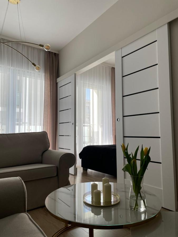 Sunset Resort Apartament Dziesiatka Przy Plazy Grzybowo  Exteriör bild